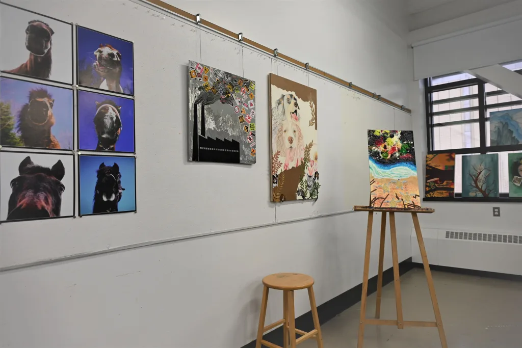 Atelier où sont conçues la plupart des oeuvres