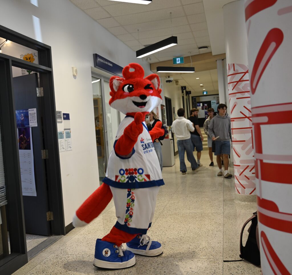 Brio, mascotte des 61e jeux du Québec