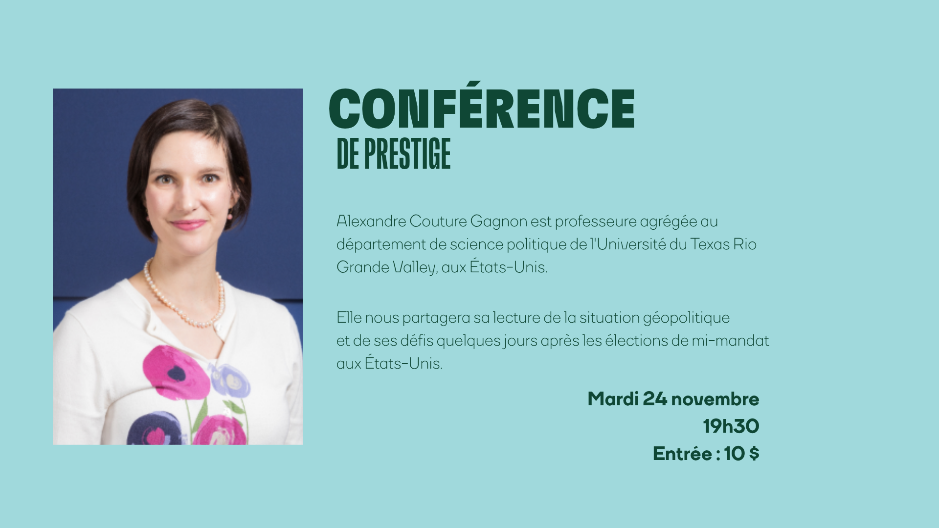 Conférence de prestige